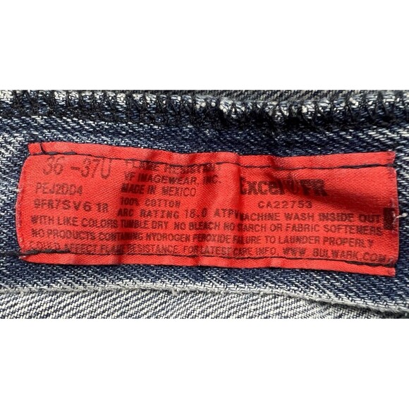 Bulwark FR PEJ20C4 18.0 Cat 2 Protection Relaxed Fit Boot Cut Jeans Size 36 - Picture 12 of 14